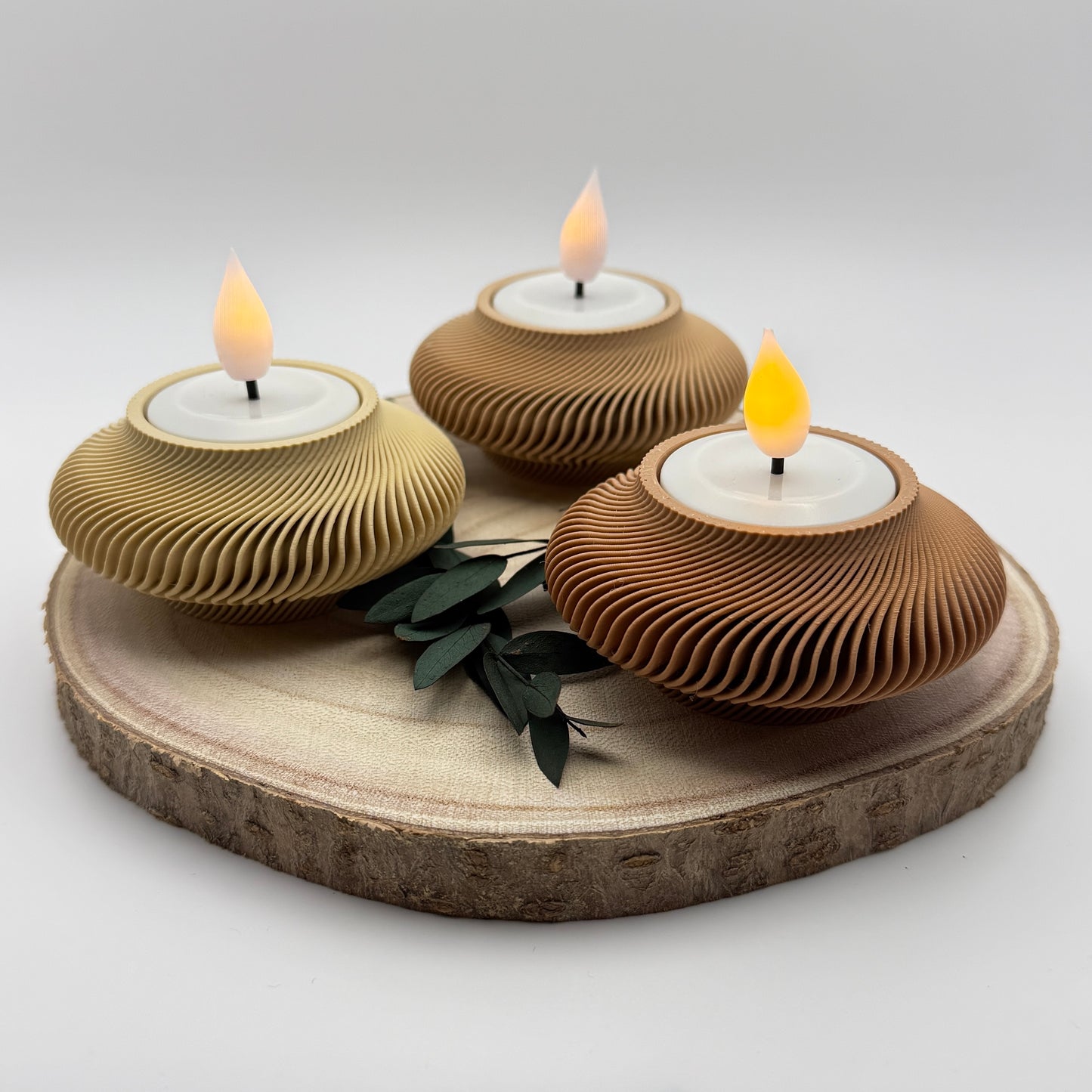 Teelicht „Twist“